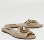 Dolce & Gabbana Pre-owned Lace flats Gray Dames - Thumbnail 4
