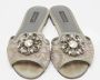 Dolce & Gabbana Pre-owned Lace flats Gray Dames - Thumbnail 3