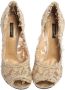 Dolce & Gabbana Pre-owned Lace heels Beige Dames - Thumbnail 2