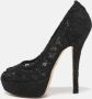 Dolce & Gabbana Pre-owned Lace heels Black Dames - Thumbnail 2