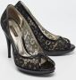 Dolce & Gabbana Pre-owned Lace heels Black Dames - Thumbnail 4