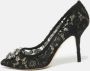 Dolce & Gabbana Pre-owned Lace heels Black Dames - Thumbnail 2