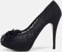 Dolce & Gabbana Pre-owned Lace heels Black Dames - Thumbnail 2