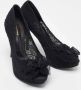 Dolce & Gabbana Pre-owned Lace heels Black Dames - Thumbnail 4