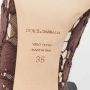 Dolce & Gabbana Pre-owned Lace heels Brown Dames - Thumbnail 8