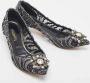 Dolce & Gabbana Pre-owned Lace heels Gray Dames - Thumbnail 4