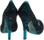 Dolce & Gabbana Pre-owned Lace heels Green Dames - Thumbnail 4