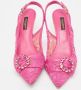 Dolce & Gabbana Pre-owned Lace heels Pink Dames - Thumbnail 3