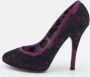 Dolce & Gabbana Pre-owned Lace heels Purple Dames - Thumbnail 2