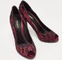 Dolce & Gabbana Pre-owned Lace heels Red Dames - Thumbnail 4