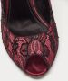 Dolce & Gabbana Pre-owned Lace heels Red Dames - Thumbnail 7