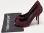 Dolce & Gabbana Pre-owned Lace heels Red Dames - Thumbnail 9
