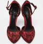 Dolce & Gabbana Pre-owned Lace heels Red Dames - Thumbnail 3