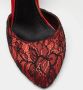 Dolce & Gabbana Pre-owned Lace heels Red Dames - Thumbnail 7