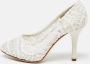 Dolce & Gabbana Pre-owned Lace heels White Dames - Thumbnail 2