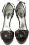 Dolce & Gabbana Pre-owned Lace sandals Black Dames - Thumbnail 2