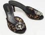 Dolce & Gabbana Pre-owned Lace sandals Black Dames - Thumbnail 4