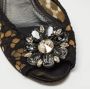 Dolce & Gabbana Pre-owned Lace sandals Black Dames - Thumbnail 7