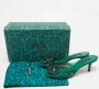 Dolce & Gabbana Pre-owned Lace sandals Green Dames - Thumbnail 9
