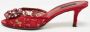 Dolce & Gabbana Pre-owned Lace sandals Red Dames - Thumbnail 2
