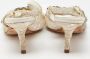 Dolce & Gabbana Pre-owned Lace sandals White Dames - Thumbnail 4