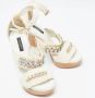 Dolce & Gabbana Pre-owned Lace sandals White Dames - Thumbnail 4