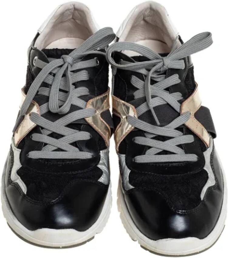 Dolce & Gabbana Pre-owned Lace sneakers Black Dames