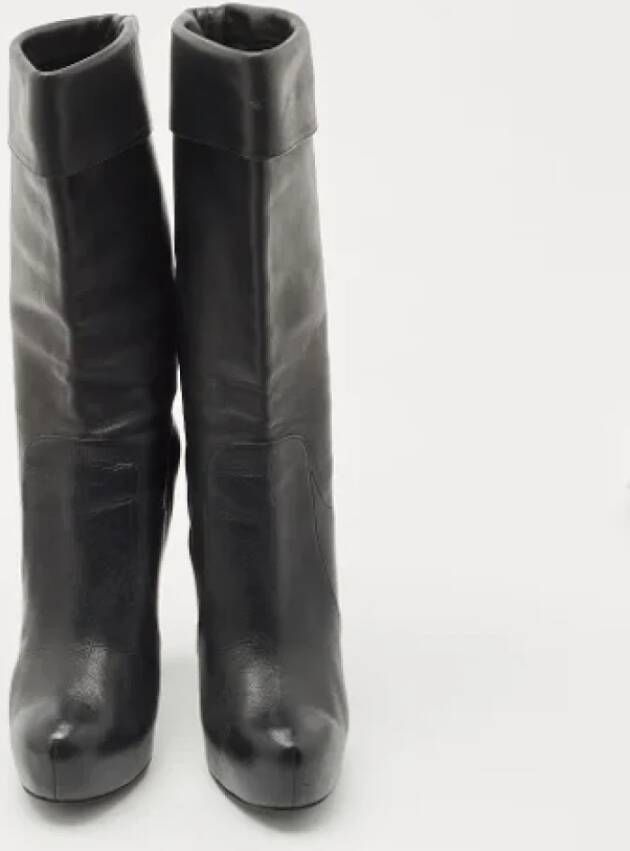 Dolce & Gabbana Pre-owned Leather boots Black Dames