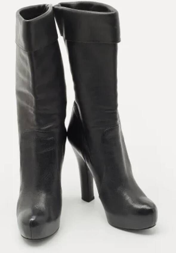 Dolce & Gabbana Pre-owned Leather boots Black Dames