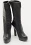 Dolce & Gabbana Pre-owned Leather boots Black Dames - Thumbnail 4