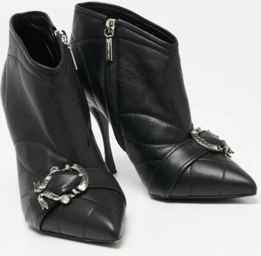 Dolce & Gabbana Pre-owned Leather boots Black Dames