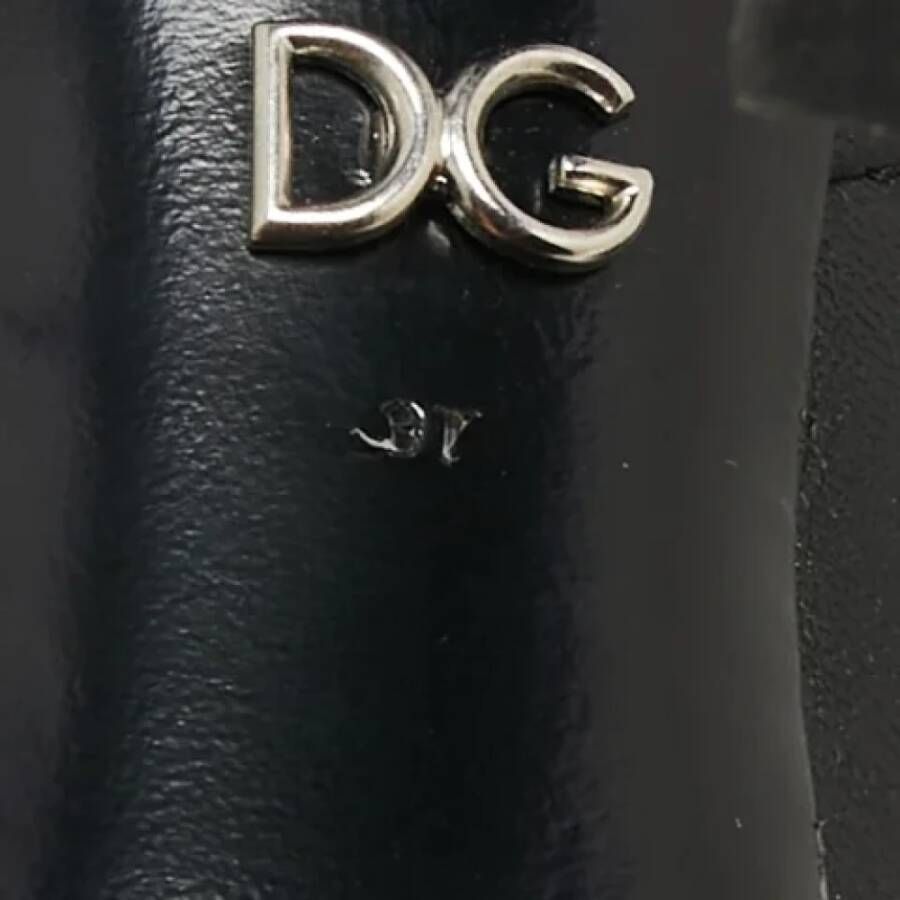 Dolce & Gabbana Pre-owned Leather boots Black Dames