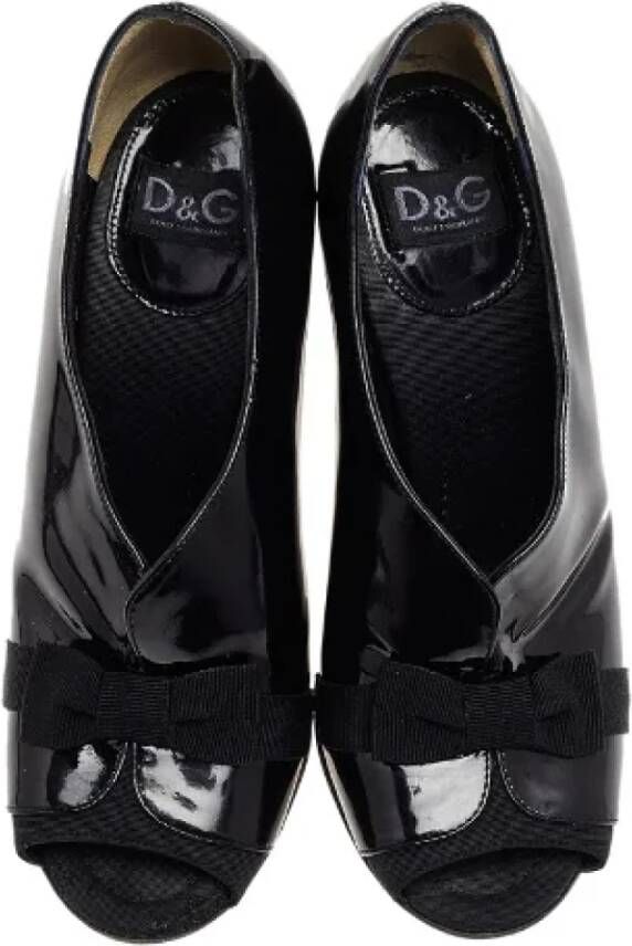 Dolce & Gabbana Pre-owned Leather boots Black Dames