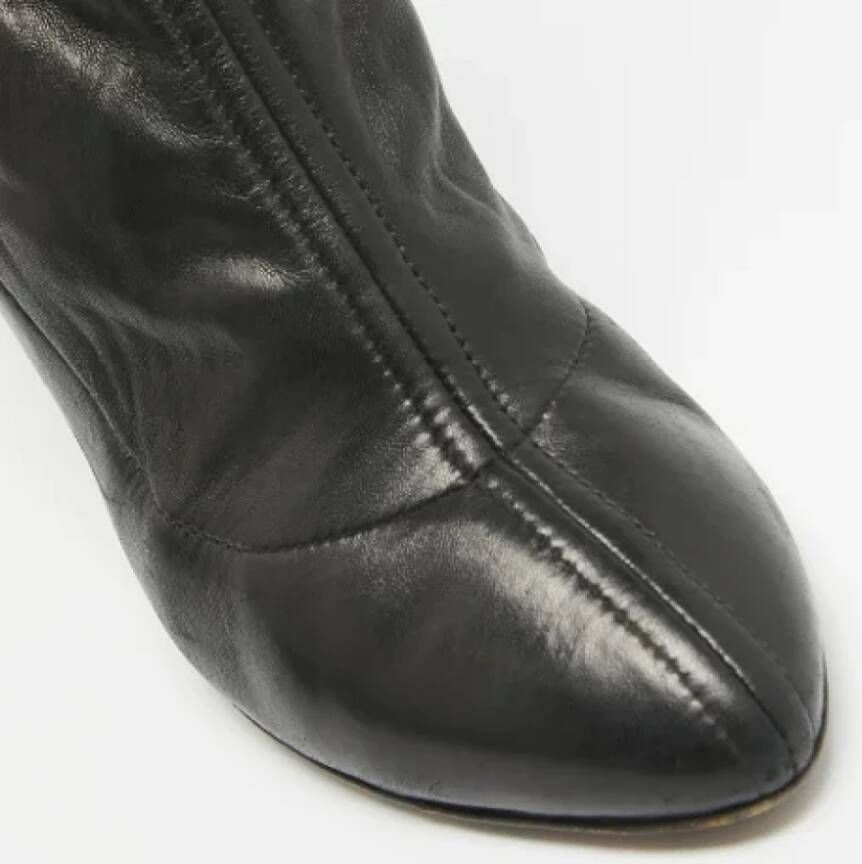 Dolce & Gabbana Pre-owned Leather boots Black Dames