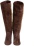 Dolce & Gabbana Pre-owned Leather boots Brown Dames - Thumbnail 2