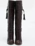 Dolce & Gabbana Pre-owned Leather boots Brown Dames - Thumbnail 3