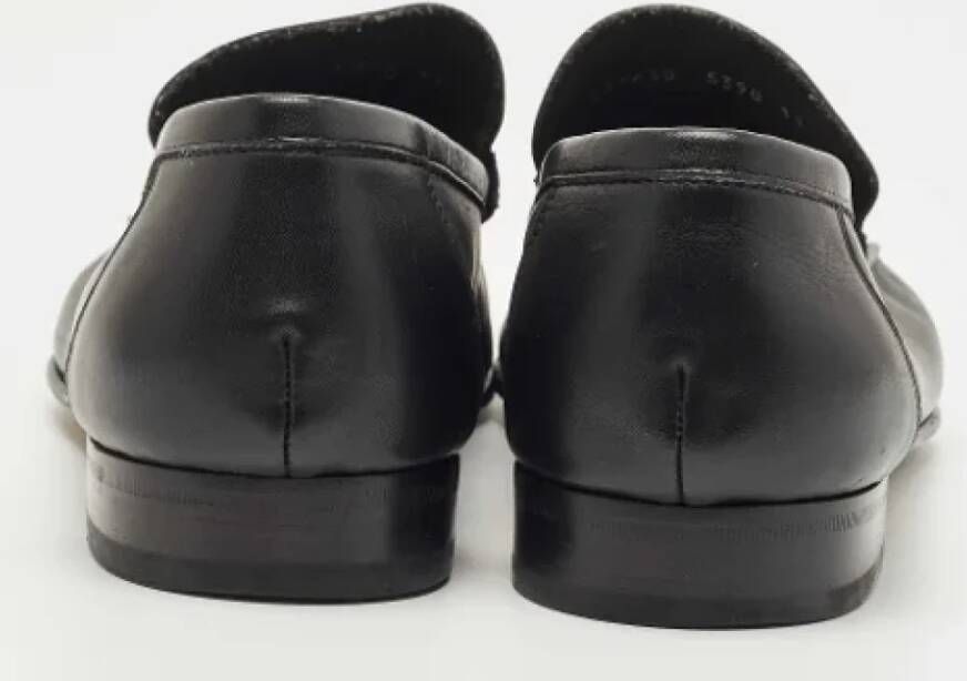 Dolce & Gabbana Pre-owned Leather flats Black Dames
