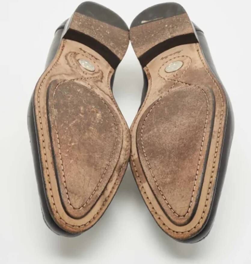 Dolce & Gabbana Pre-owned Leather flats Black Dames