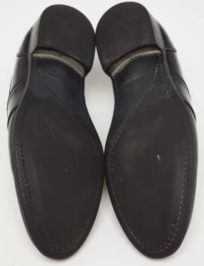 Dolce & Gabbana Pre-owned Leather flats Black Dames