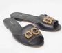 Dolce & Gabbana Pre-owned Leather flats Black Dames - Thumbnail 4