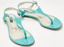 Dolce & Gabbana Pre-owned Leather flats Blue Dames - Thumbnail 4