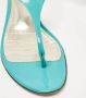 Dolce & Gabbana Pre-owned Leather flats Blue Dames - Thumbnail 7