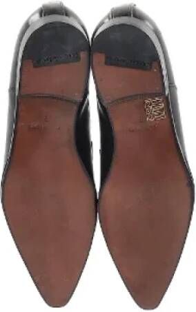 Dolce & Gabbana Pre-owned Leather flats Brown Heren
