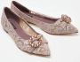 Dolce & Gabbana Pre-owned Leather flats Pink Dames - Thumbnail 4