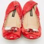Dolce & Gabbana Pre-owned Leather flats Red Dames - Thumbnail 3