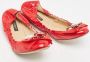 Dolce & Gabbana Pre-owned Leather flats Red Dames - Thumbnail 4