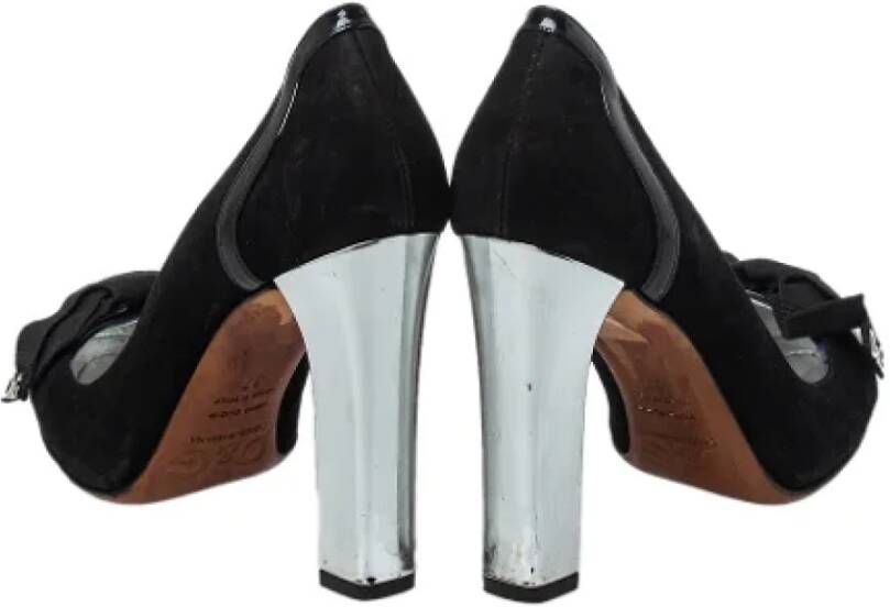 Dolce & Gabbana Pre-owned Leather heels Black Dames