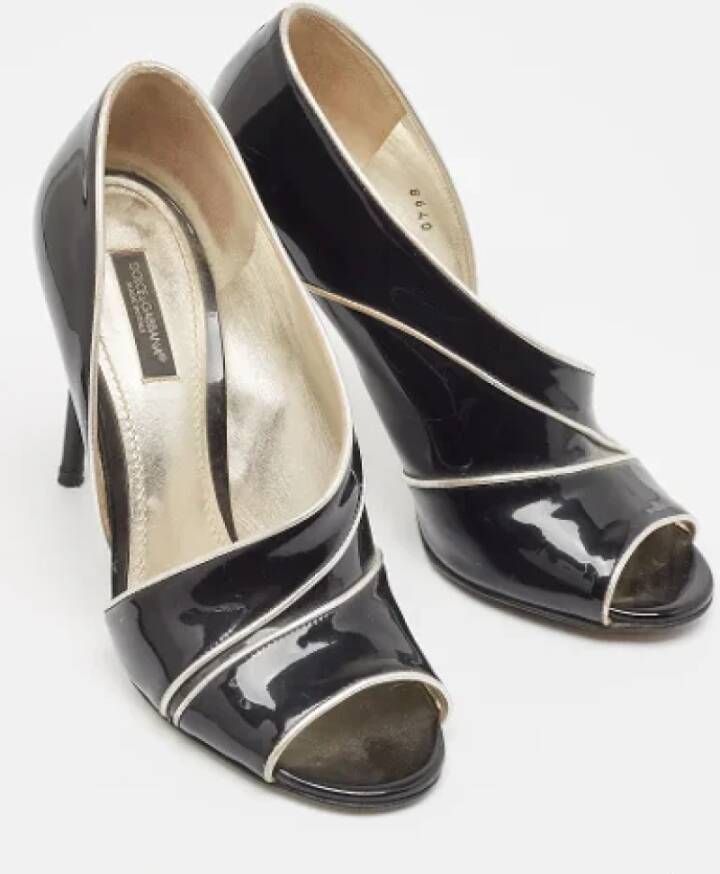 Dolce & Gabbana Pre-owned Leather heels Black Dames