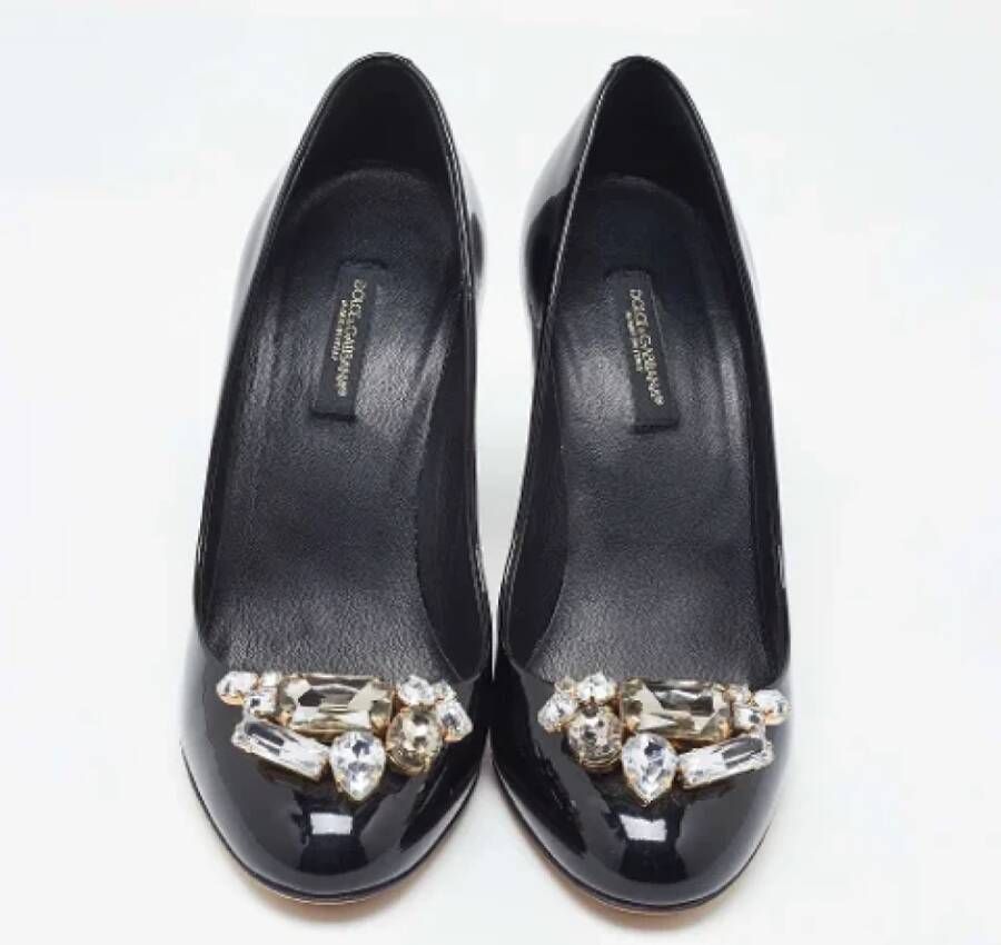 Dolce & Gabbana Pre-owned Leather heels Black Dames