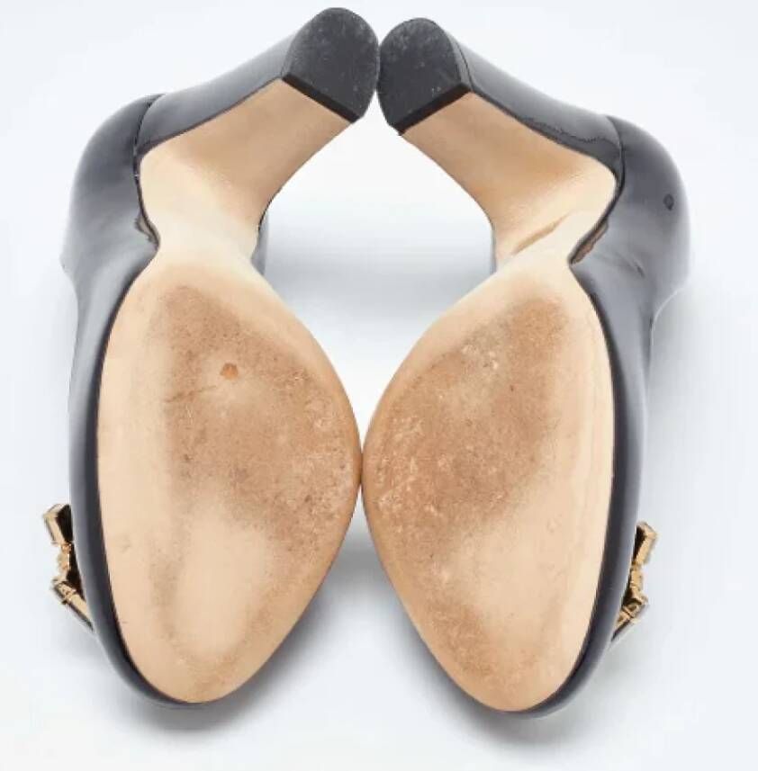 Dolce & Gabbana Pre-owned Leather heels Black Dames